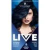 Schwarzkopf Live Intense Colour - Cosmic Blue 1 Schwarzkopf Live Intense Colour - Cosmic Blue -Care Products Shop 254979 live base cosmic blue permanent colour