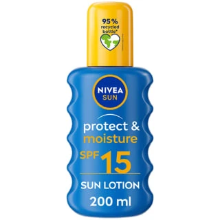 Nivea Sun Protect & Moisture Sun Spray Spf 15 200ml 3 Nivea Sun Protect & Moisture Sun Spray Spf 15 200ml