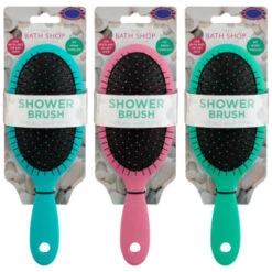 B&M Shower Brush - Blue -Care Products Shop 321021 shower brush group
