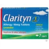 B&M Clarityn Allergy Relief Tablets 7pk