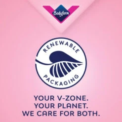 Bodyform Extra Long Liners 19pk -Care Products Shop 349008 bodyform dailies extra long liners 19s 6