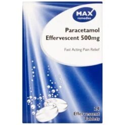 B&M Paracetamol Effervescent Tablets 24pk