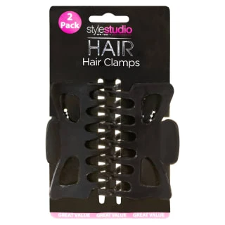 Style Studio Hair Clamps 2pk 3 Style Studio Hair Clamps 2pk
