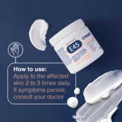E45 Dermatological Cream 125g -Care Products Shop 359821 e45 cream dry skin 125g 3