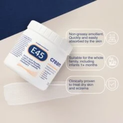 E45 Dermatological Cream 350g -Care Products Shop 359823 e45 cream dry skin 350g 4