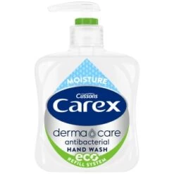 Carex Derma Care Antibacterial Eco Refill Hand Wash 250ml - Moisture