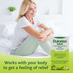 B&M Dulcolax Adult 5mg Gastro-Resistant Tablets 20pk -Care Products Shop 367925 20pk dulcolax adult 5mg gastro resistant tablets 2