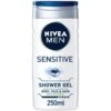 Nivea Men Sensitive Shower Gel 250ml -Care Products Shop 370643 nivea men sensitive shower gel 250ml