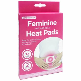 B&M Feminine Self Adhesive Heat Pads 2pk 3 B&M Feminine Self Adhesive Heat Pads 2pk