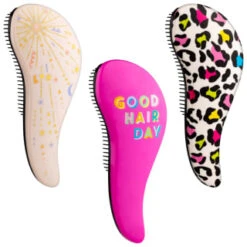 Style Studio Detangling Hair Brush - Leopard Print -Care Products Shop 372073 print detangle hair brush group 2