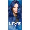 Schwarzkopf Live Hair Dye - Electric Blue -Care Products Shop 375850 live hair dye 095 electric blue