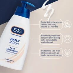E45 Daily Lotion Skincare 400ml -Care Products Shop 377296 e45 daily lotion 400ml 3