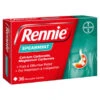 Rennie Spearmint Heartburn & Indigestion Relief Chewable Tablets 36pk -Care Products Shop 382594 rennie spearmint 36s