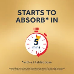 Nuromol Dual Action Pain Relief 200mg/500mg Tablets 6pk -Care Products Shop 388294 nuromol ibuprofen and paracetamol 6s 6