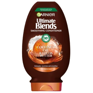Garnier Ultimate Blends Conditioner 400ml - Coconut 3 Garnier Ultimate Blends Conditioner 400ml - Coconut