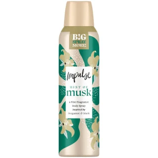 Impulse Hint Of Musk Bergamot & Musk Body Spray 150ml 3 Impulse Hint Of Musk Bergamot & Musk Body Spray 150ml