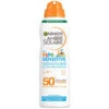 Garnier Ambre Solaire Kids Sensitive Protection Mist Spf 50+ 150ml 1 Garnier Ambre Solaire Kids Sensitive Protection Mist Spf 50+ 150ml -Care Products Shop 398524 garnier ambre solaire kids advanced sun protection mist spf50 150ml