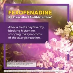 B&M Allevia 120mg Fexofenadine Tablets 7pk 12 B&M Allevia 120mg Fexofenadine Tablets 7pk -Care Products Shop 398561 7pk allevia fexofenadine hydrochloride tablets 6