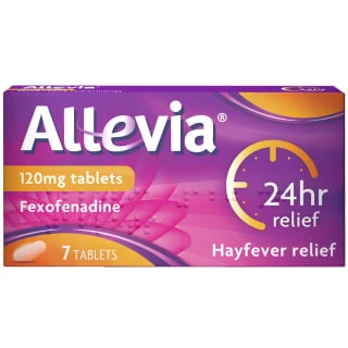 B&M Allevia 120mg Fexofenadine Tablets 7pk 4 B&M Allevia 120mg Fexofenadine Tablets 7pk - Image 2