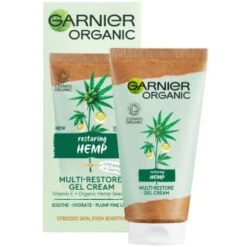 Garnier Organic Multi-Restore Gel Cream With Hemp 50ml -Care Products Shop 402019 garnier organic restoring hemp multirestore gel cream 50ml 3